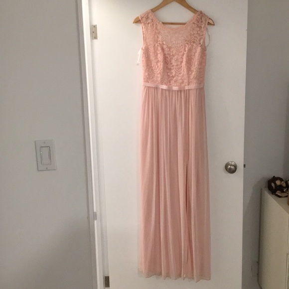 David’s Bridal Petal Lace Top Dress - Picture 5 of 5